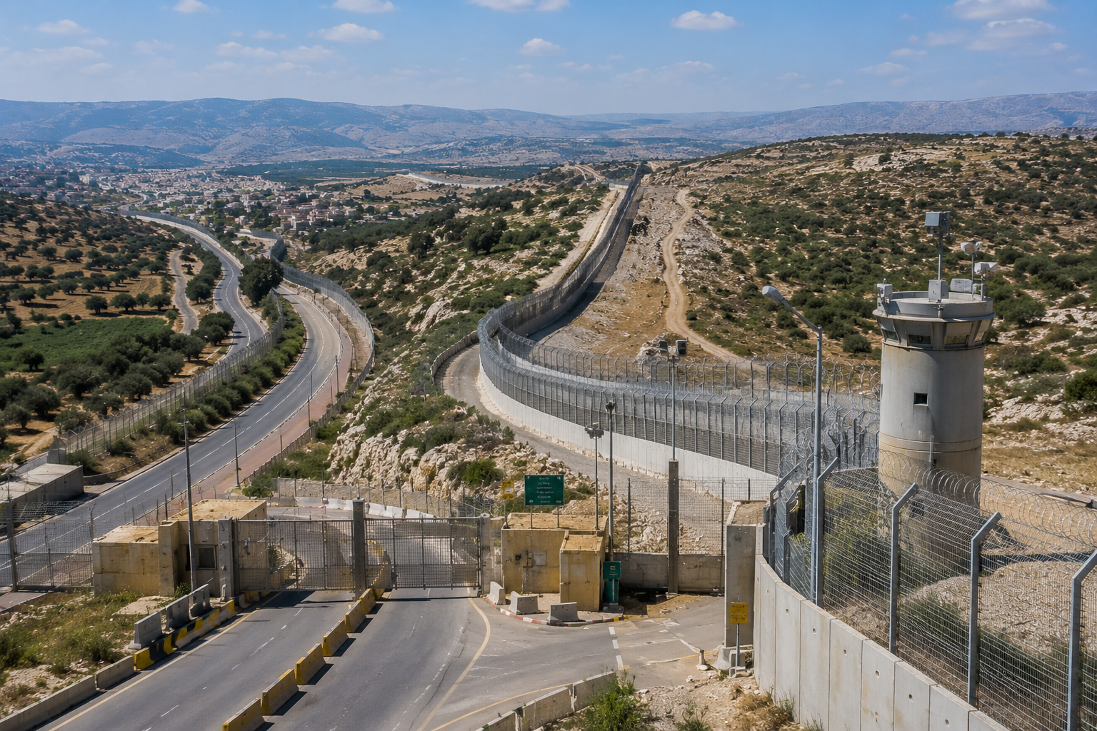 Border security perimeter