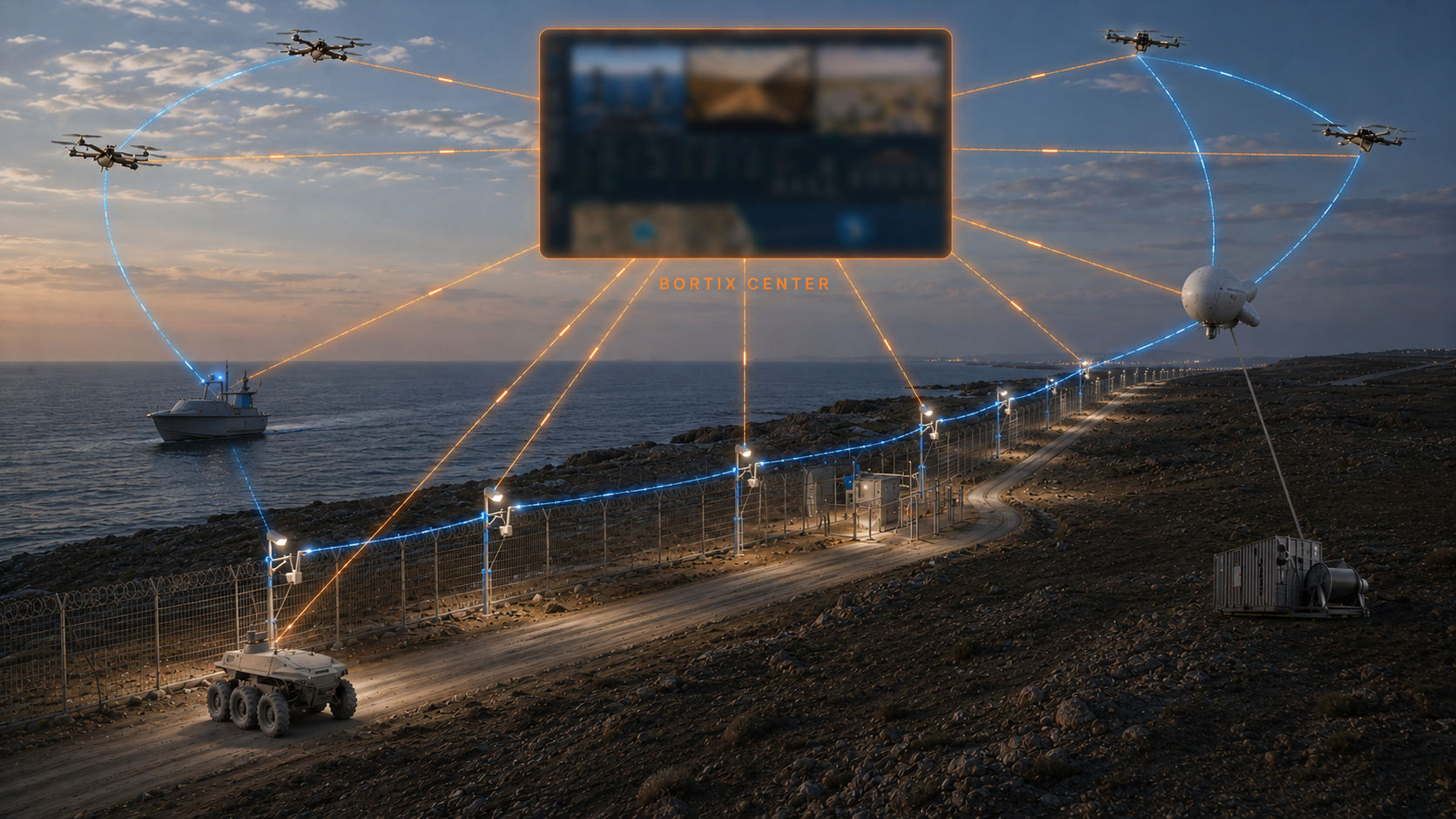 Bortix unified network - everything connected to everything